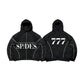 Spades Triple Lucky Boxy Crop Hoodie SPADES
