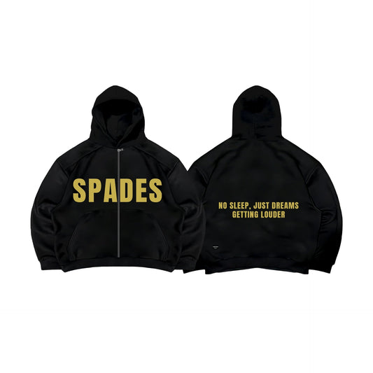Spades Hustle Mode Hoodie Boxy Hoodie SPADES