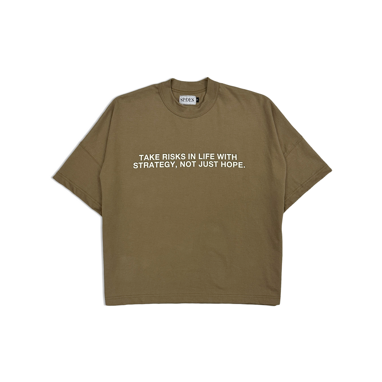 Spades Calculated Risk Boxy Crop Tee SPADES