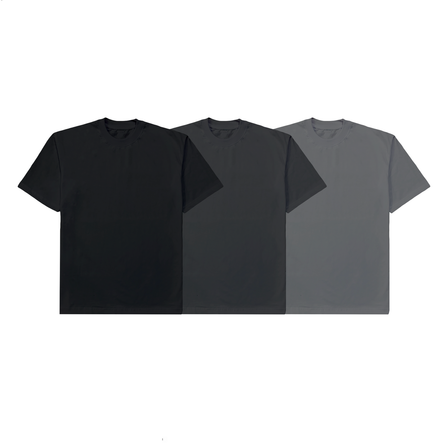 Spades Plain Oversized - Black, Dark Gray, Silver Gray SPADES