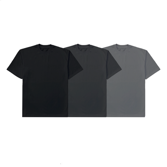 Spades Plain Oversized - Black, Dark Gray, Silver Gray SPADES