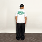 French Terry Quarter Zip Polo Box Tee Winning Formula White SPADES