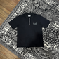Spades Quarter Zip Polo Fearless Achiever Black SPADES
