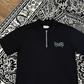 Spades Quarter Zip Polo Fearless Achiever Black SPADES