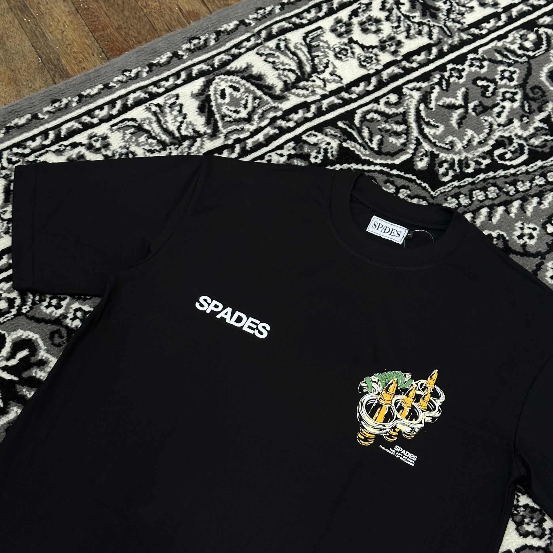 Spades Art of Risk Black T-shirt SPADES