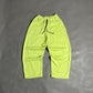 Spades Side Wide Raw Edge Avocado Pants SPADES