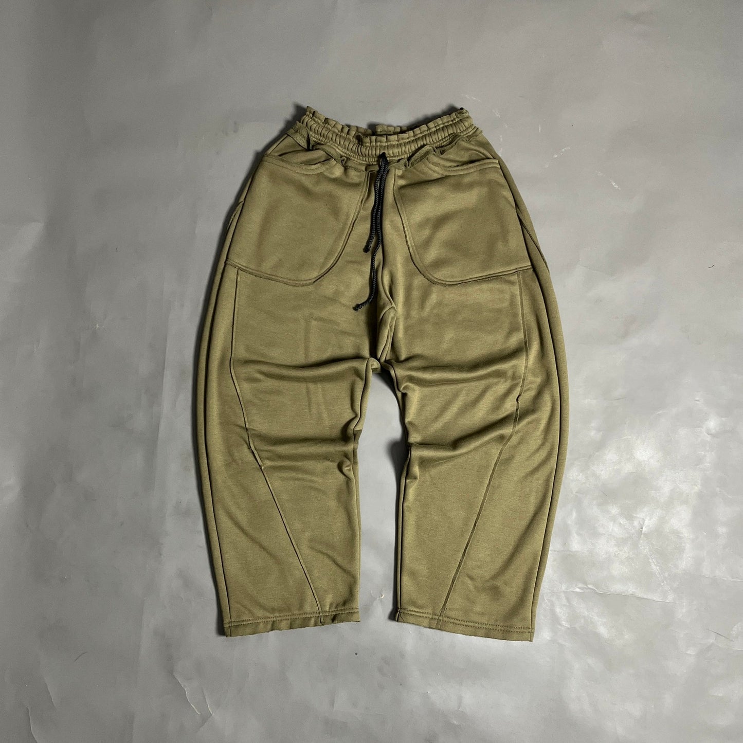 Spades Side Wide Raw Edge Fatigue Pants SPADES