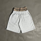 Spades Double Waist Gray Sweat Jorts SPADES