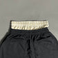 Spades Double Waist Black Sweat Jorts SPADES
