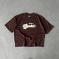 Black Jack Boxy Crop Tee SPADES