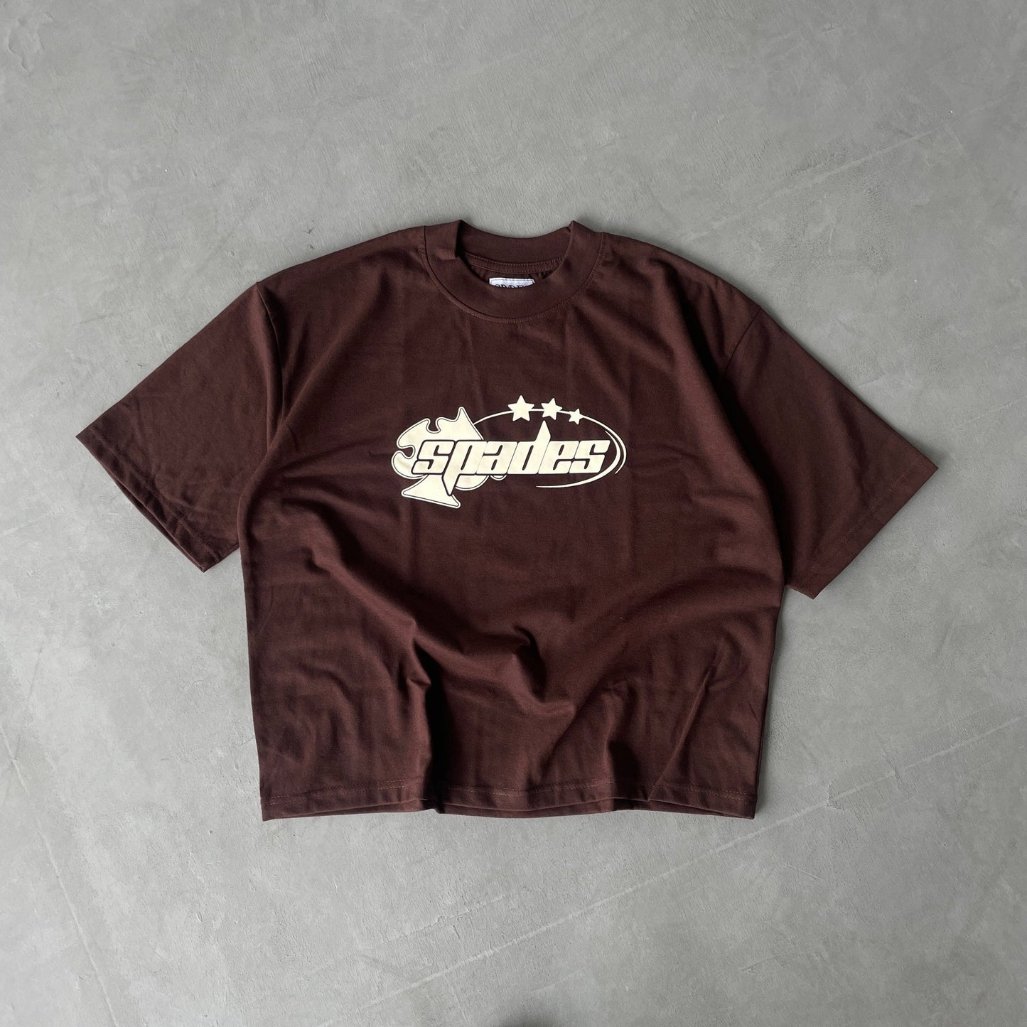 Black Jack Boxy Crop Tee SPADES