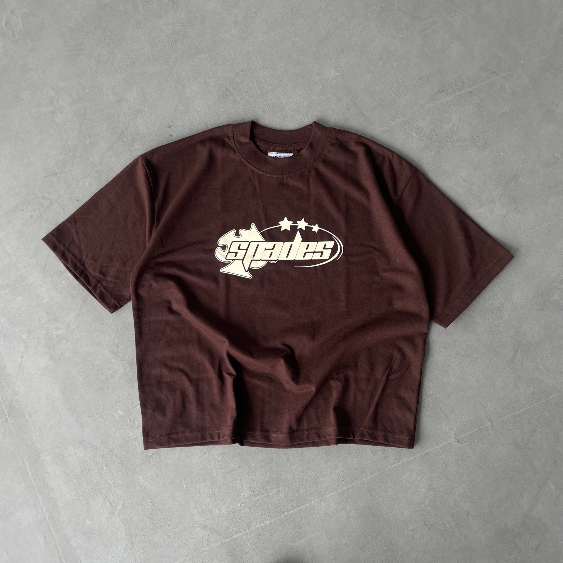 Black Jack Boxy Crop Tee SPADES