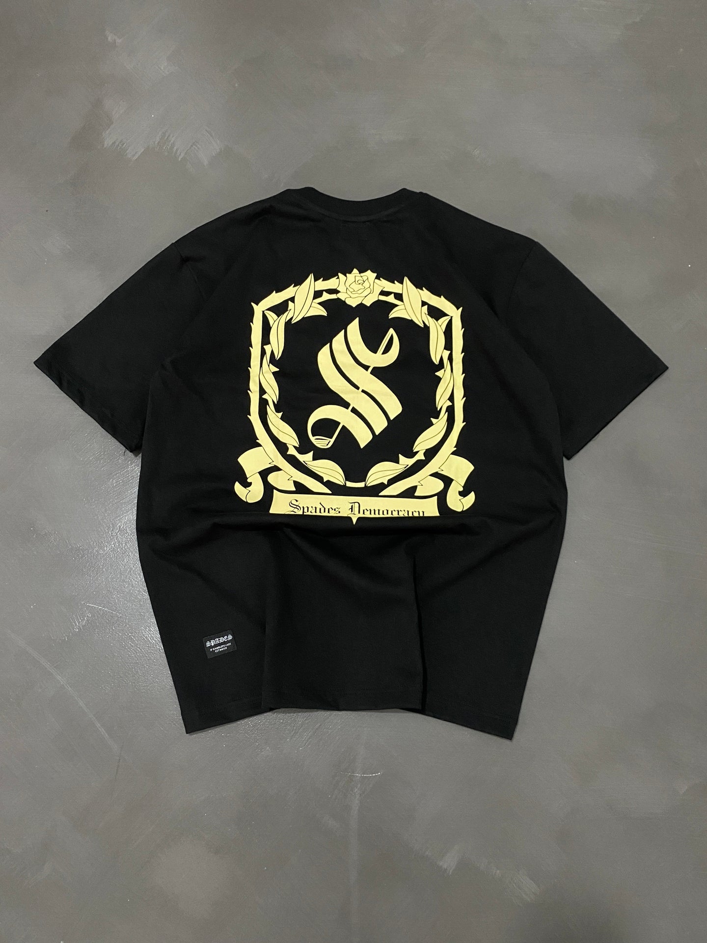 Spades Democracy Black T-shirt SPADES
