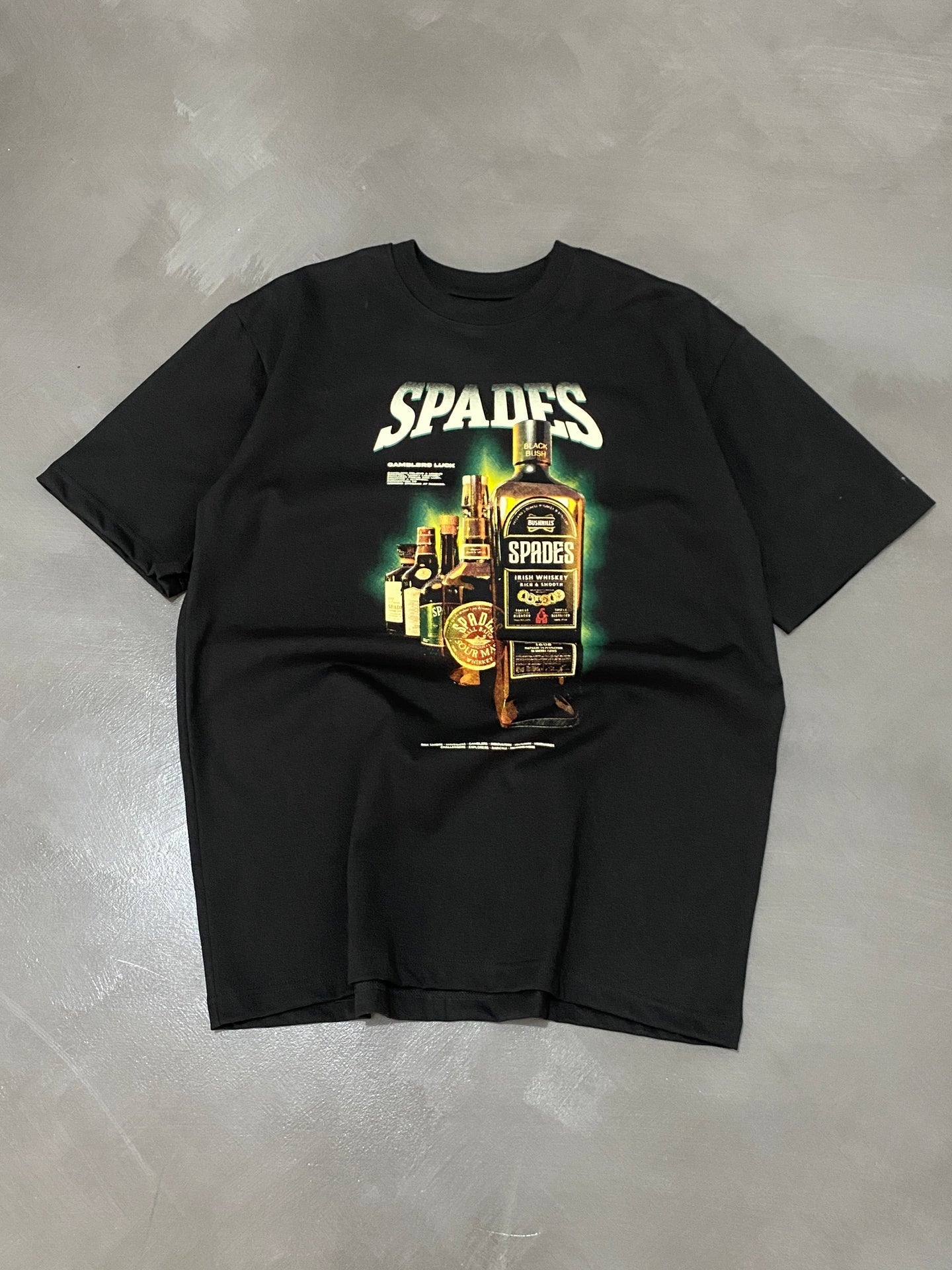 Spades Whiskey Black T-shirt SPADES