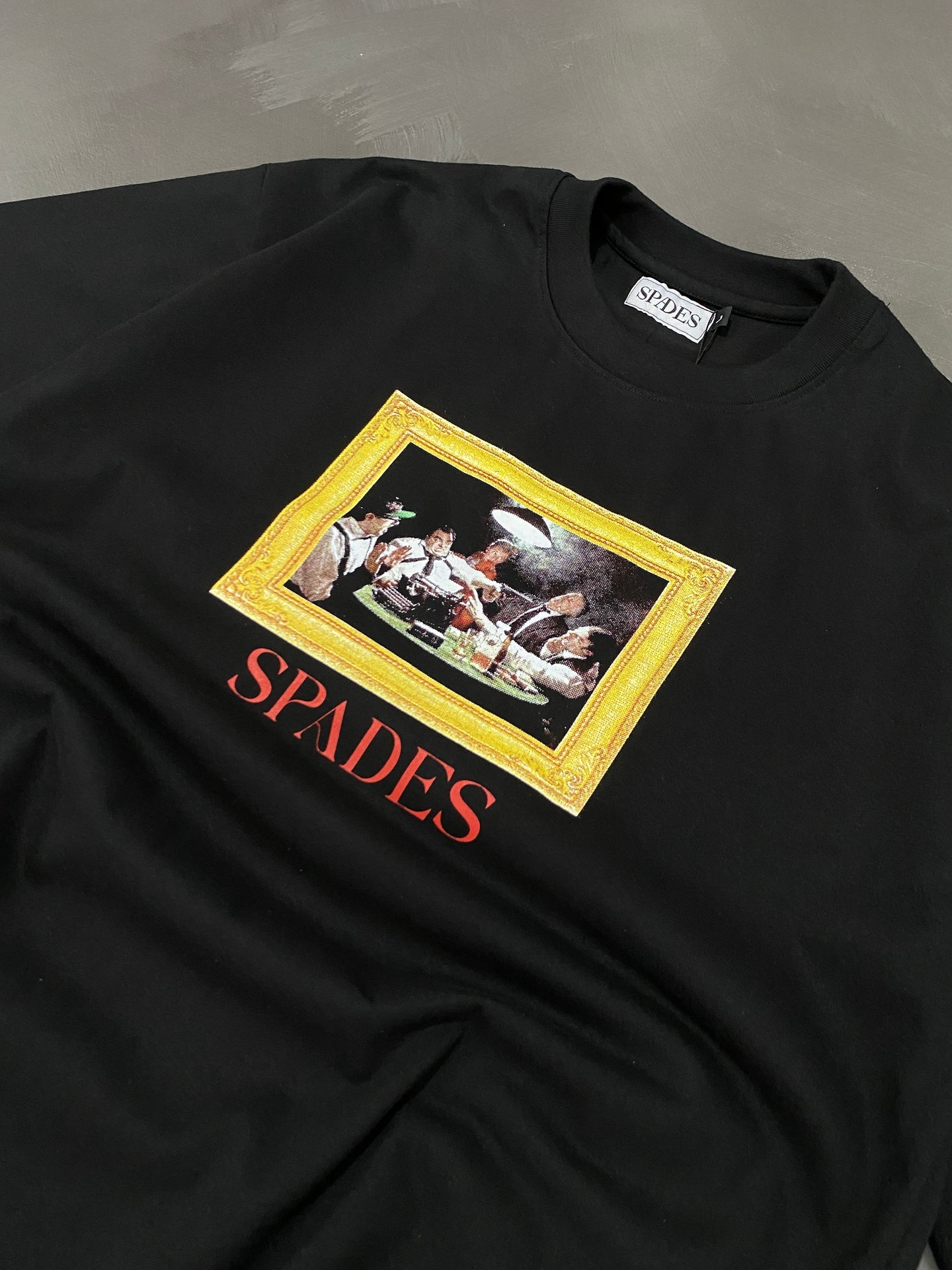 Spades Mafia Culture Boxy Tee Black SPADES