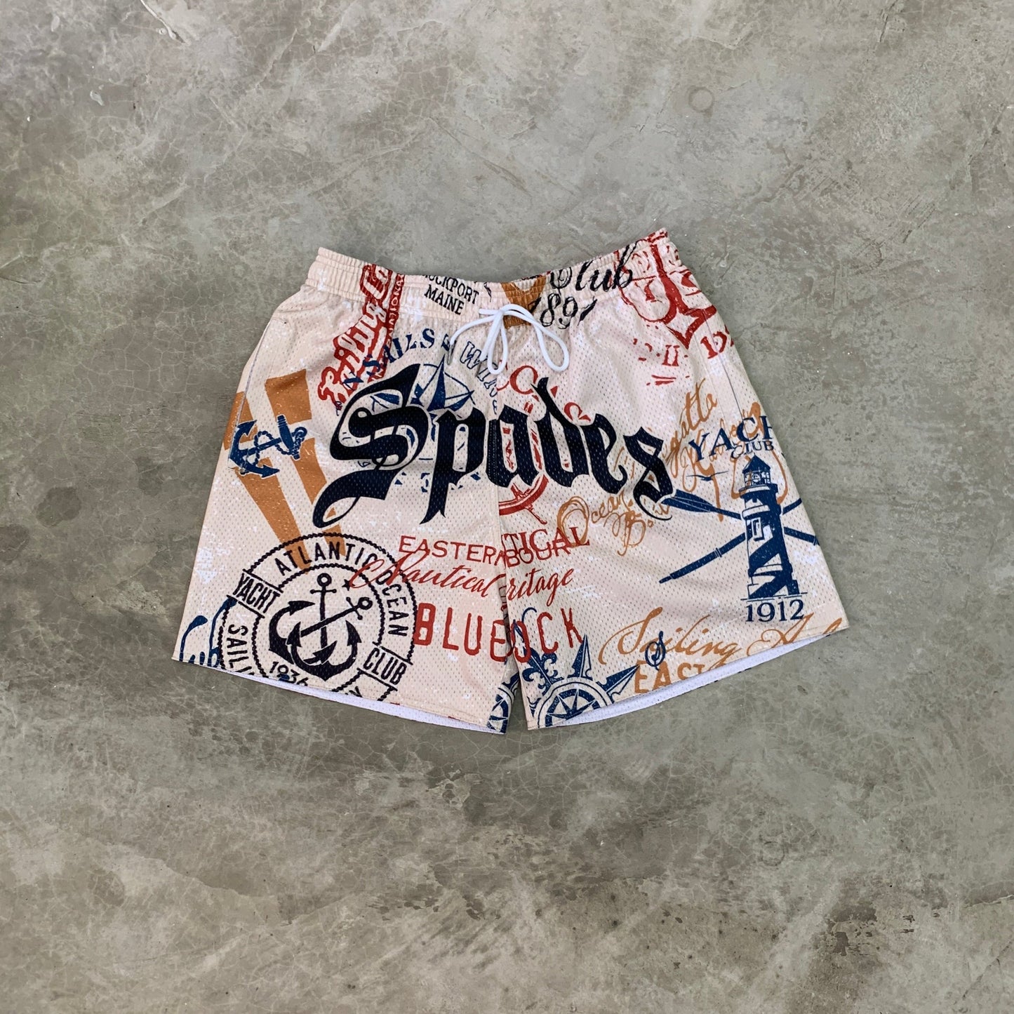 Spades Anchor Oath Mesh Shorts SPADES