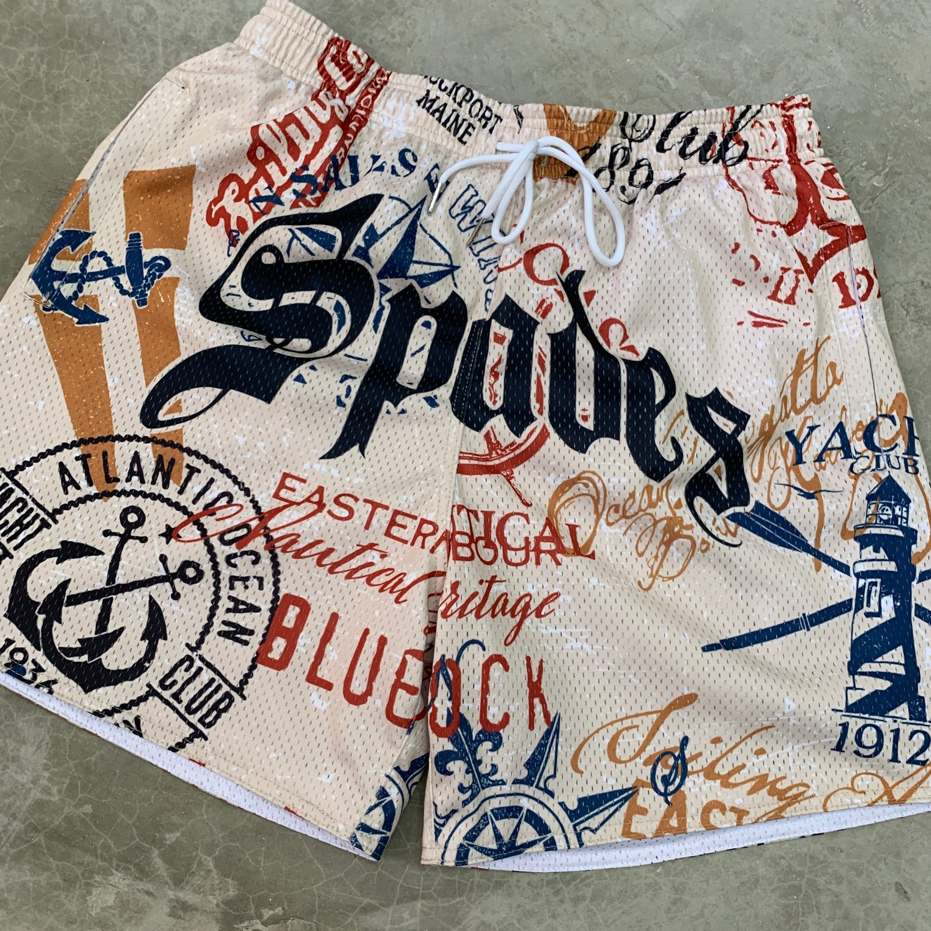 Spades Anchor Oath Mesh Shorts SPADES