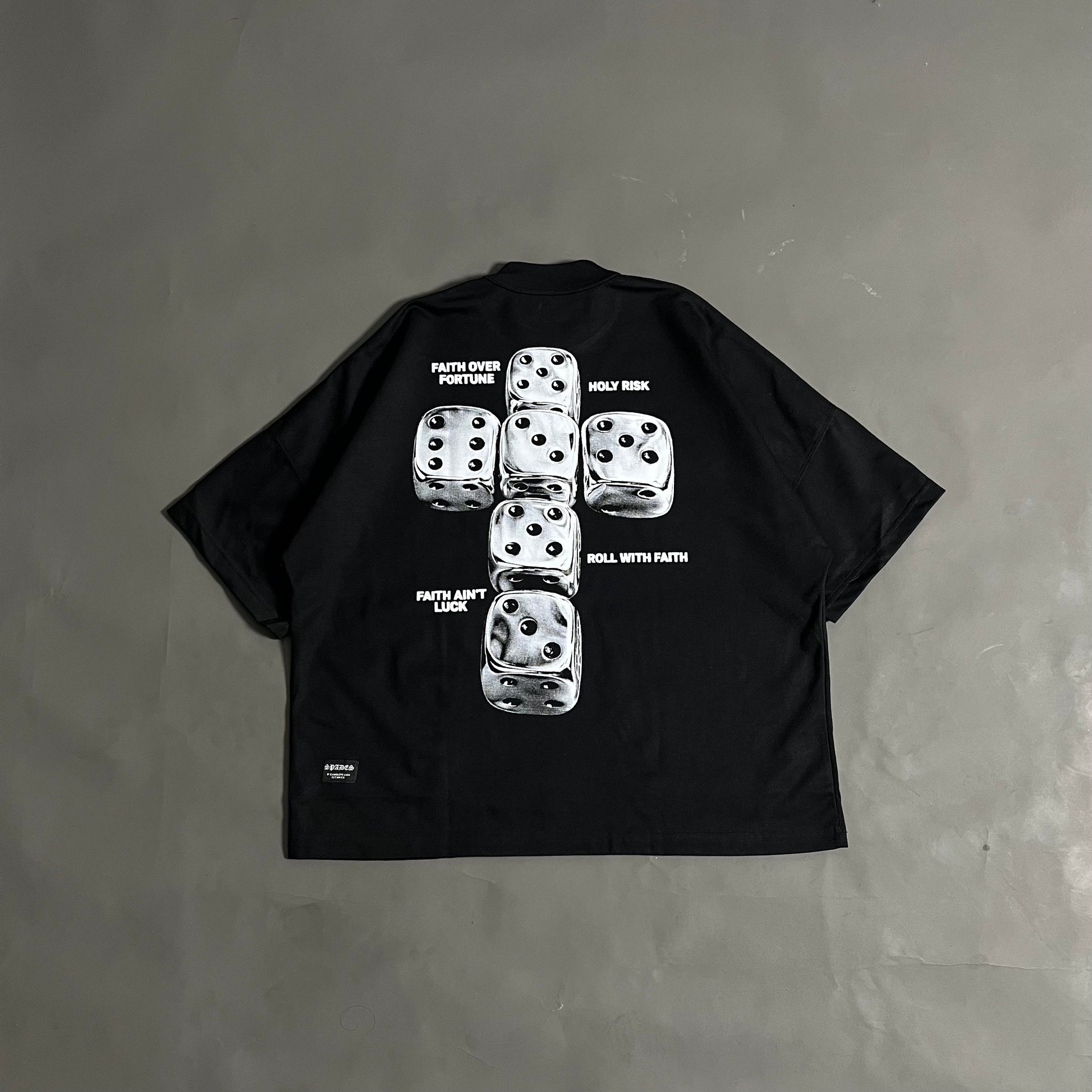 Spades Chrome Faith Boxy Crop Tee SPADES