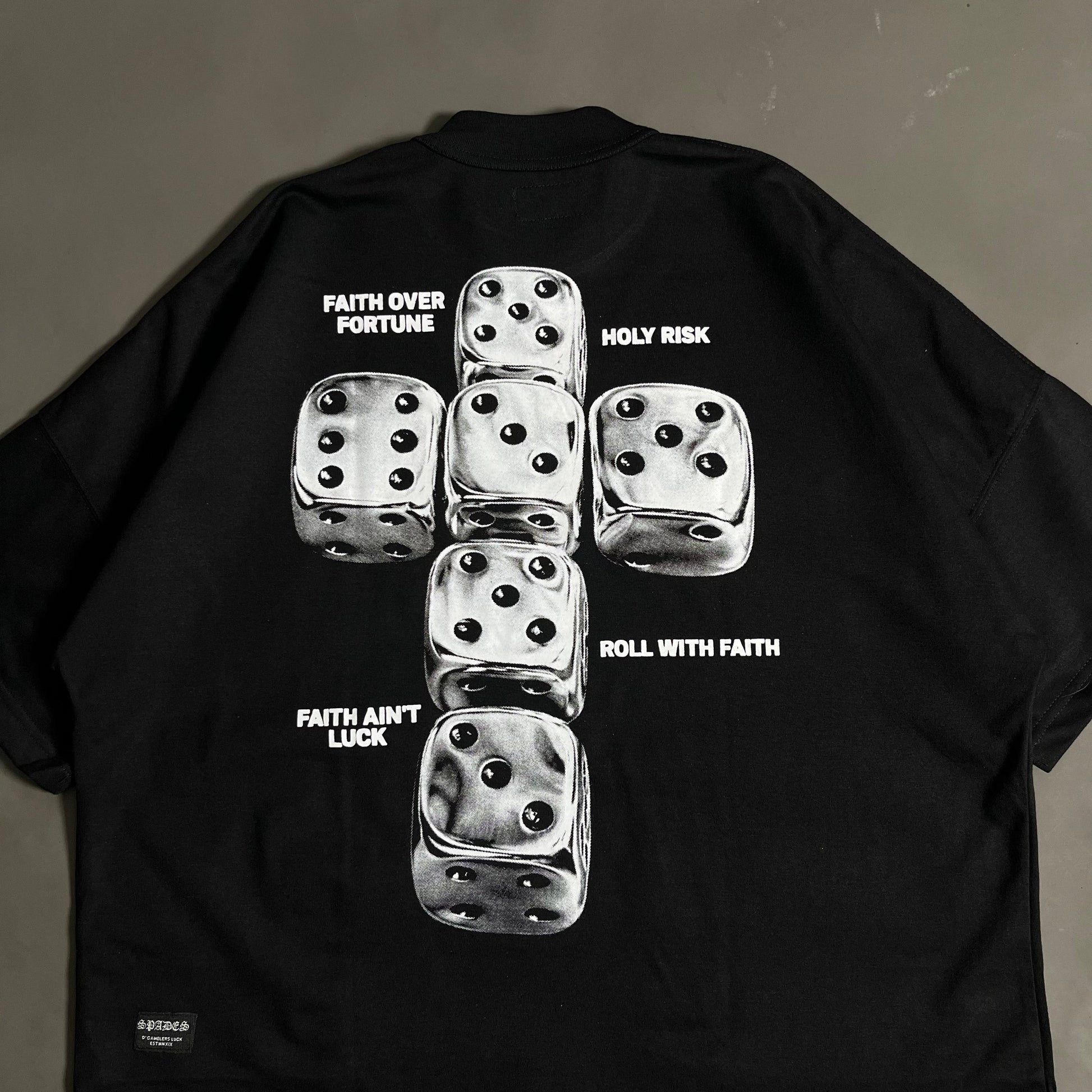 Spades Chrome Faith Boxy Crop Tee SPADES