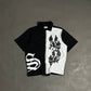 Spades Distorted Crew Box Tee Polo Pique SPADES