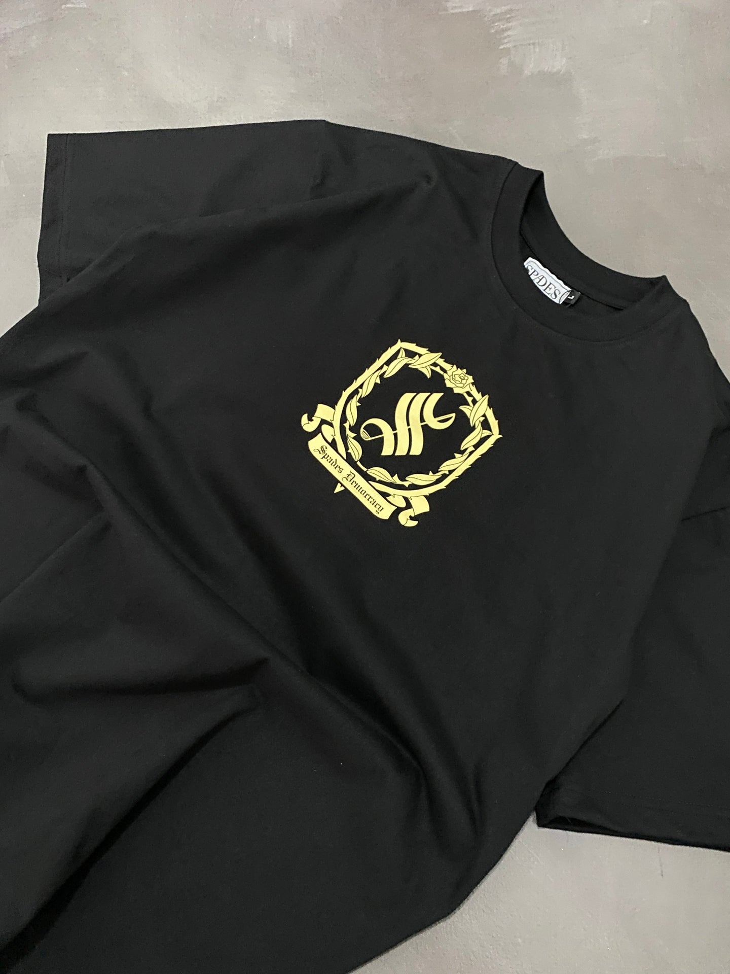 Spades Democracy Black T-shirt SPADES