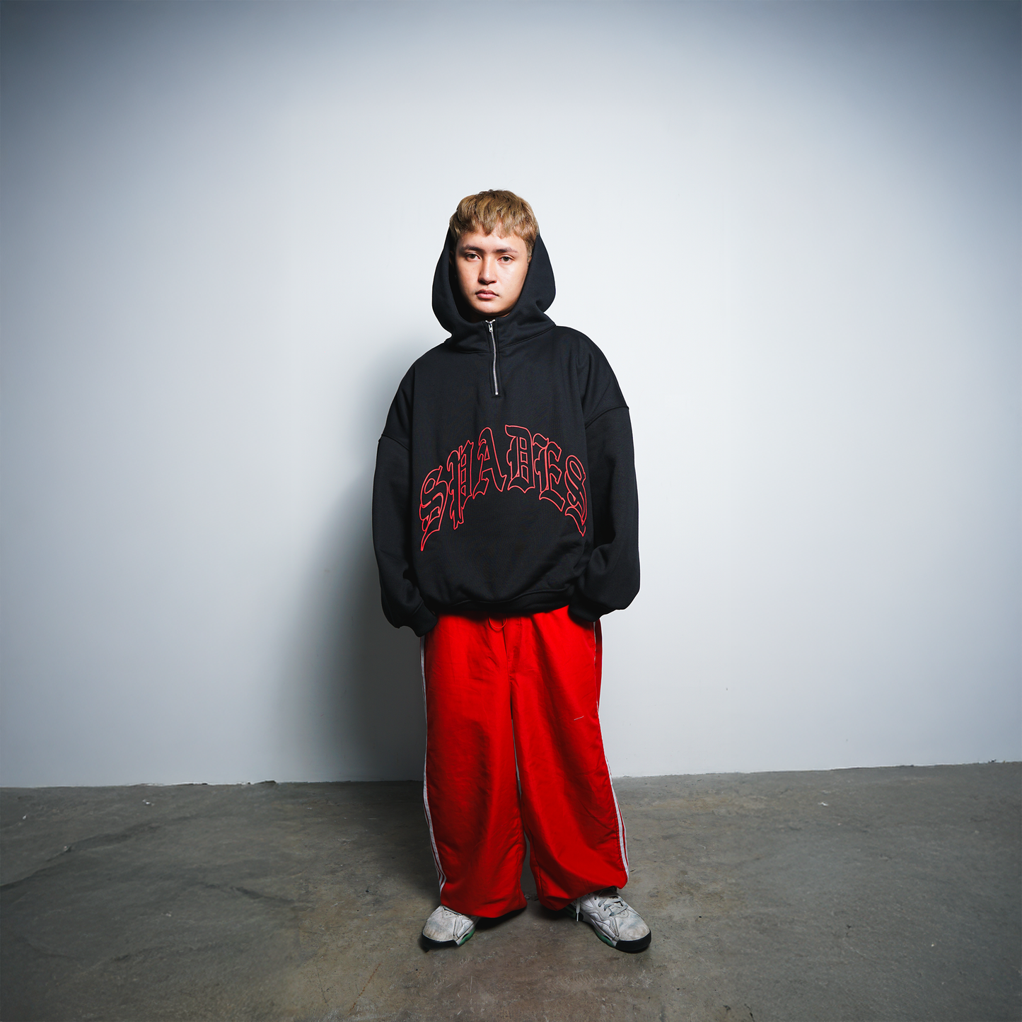 Spades Inferno Zip Boxy Hoodie SPADES