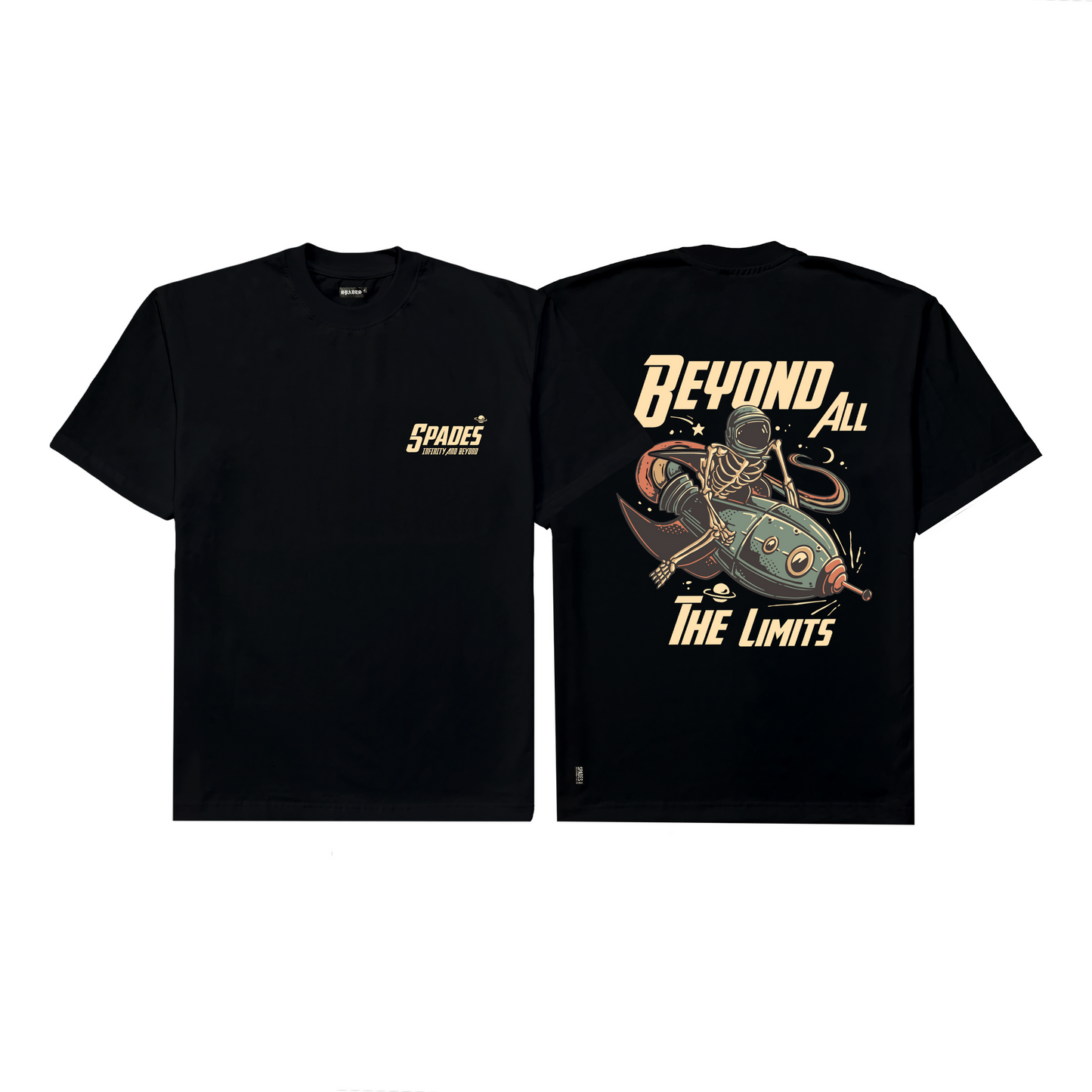 Spades Infinity and Beyond Black T-shirt SPADES