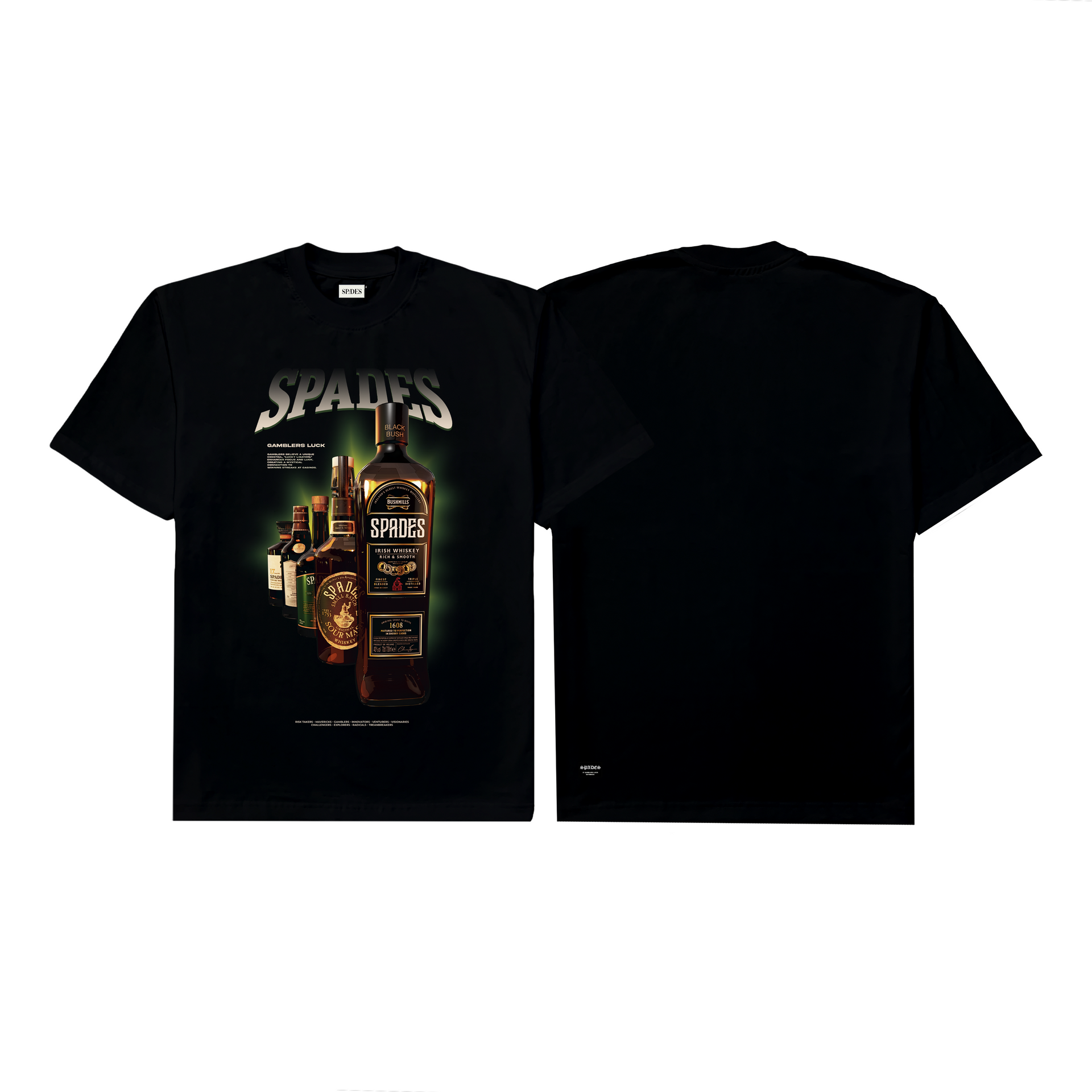 Spades Whiskey Black T-shirt SPADES