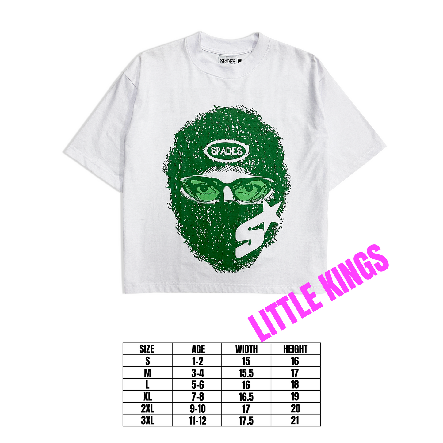 Spades Little Kings Mad Hustler - Kids Apparel SPADES