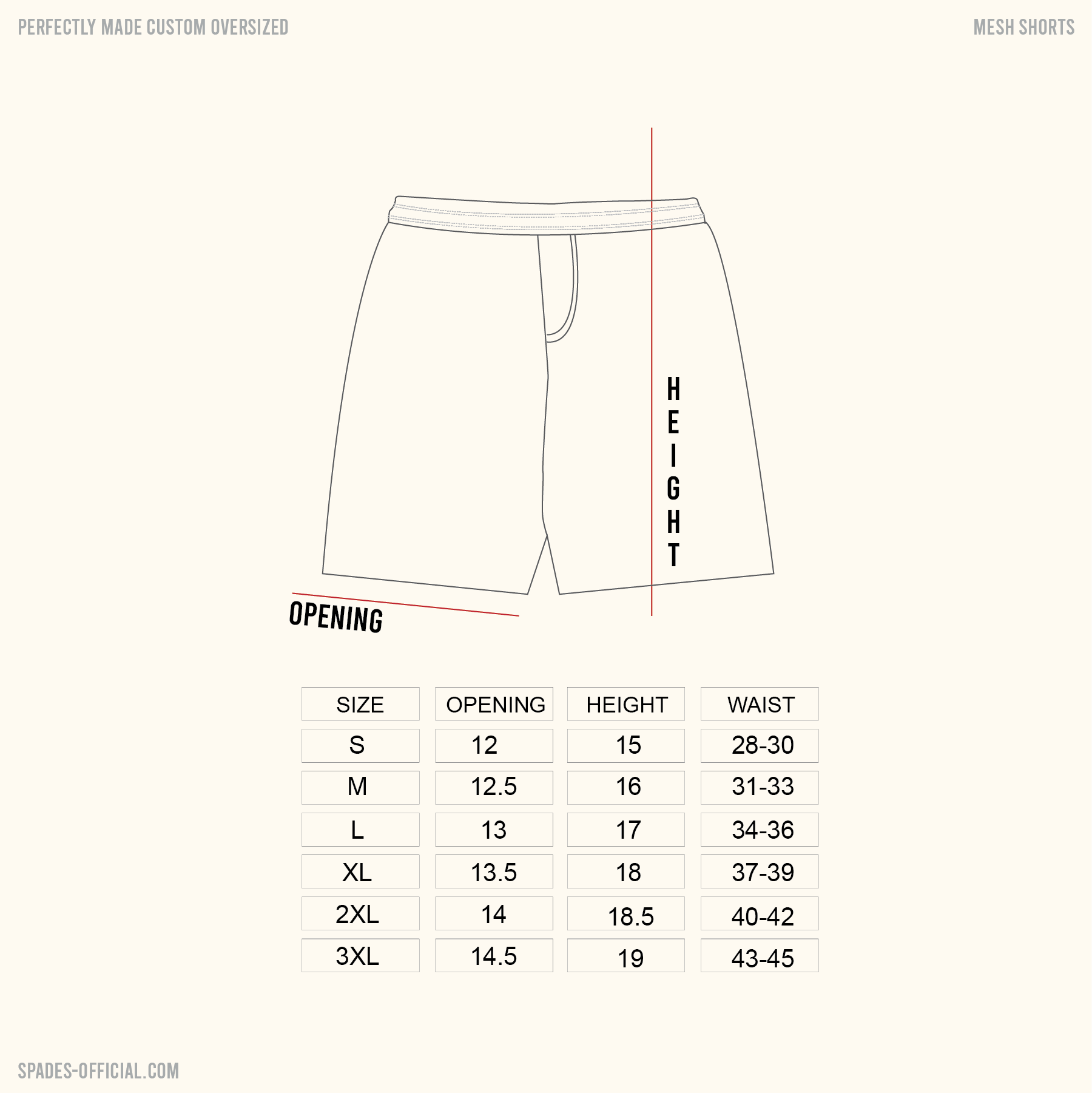 Spades Bound Mesh Shorts  Fade Red latest fashion SPADES