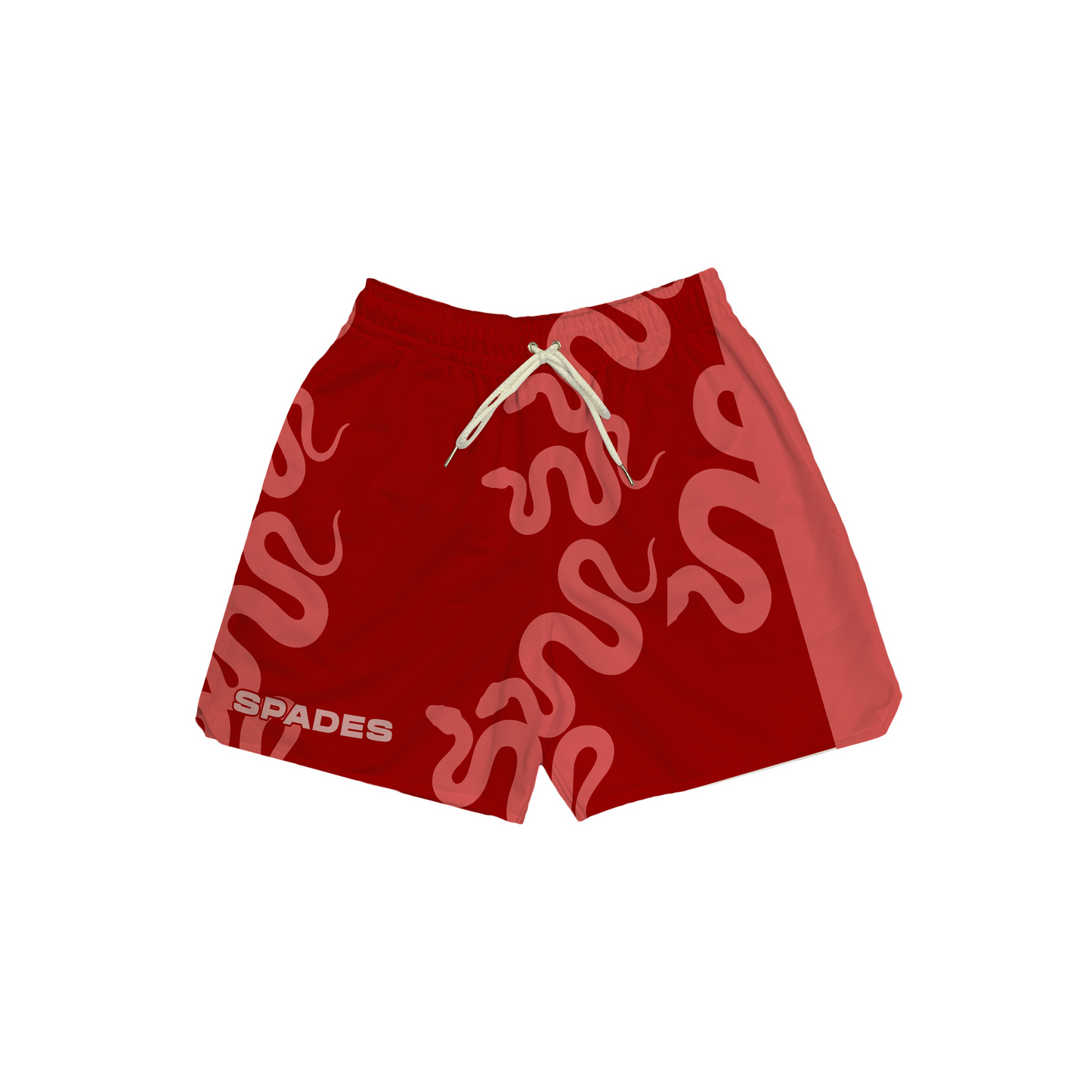 Spades Snakes Puff Mesh Shorts SPADES
