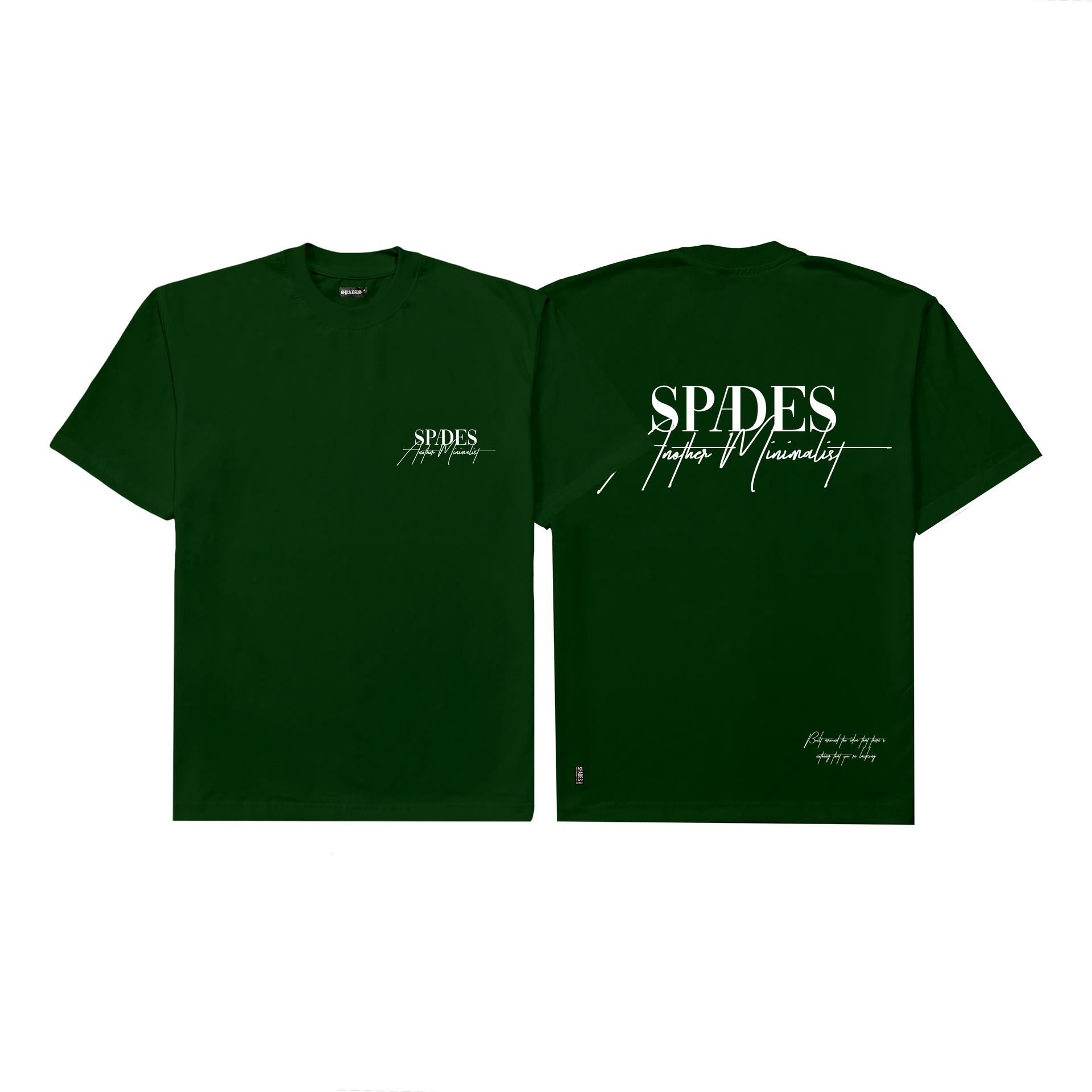 Spades Another Minimalist Tee Milo Green SPADES