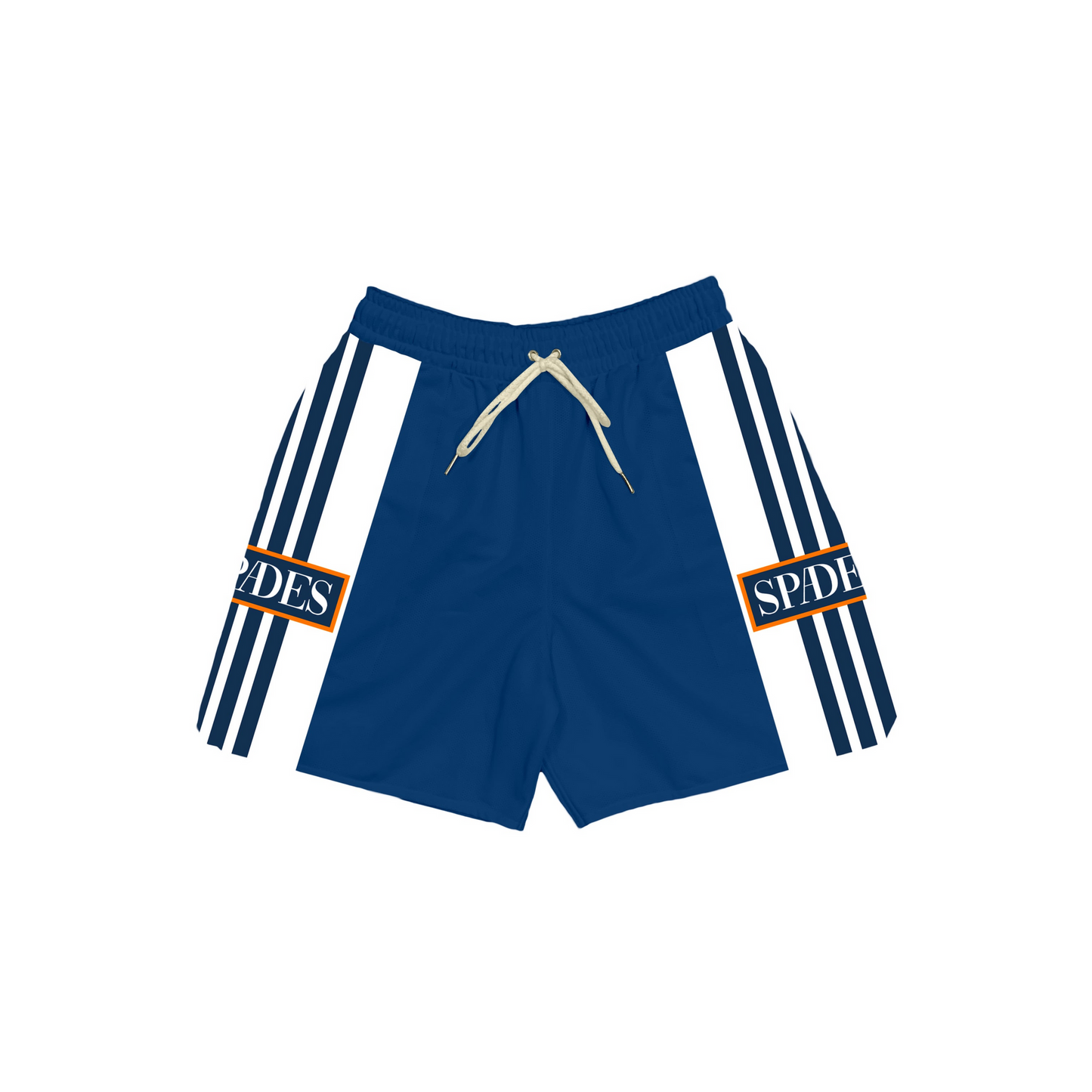Off The Grid Blue Mesh Shorts SPADES