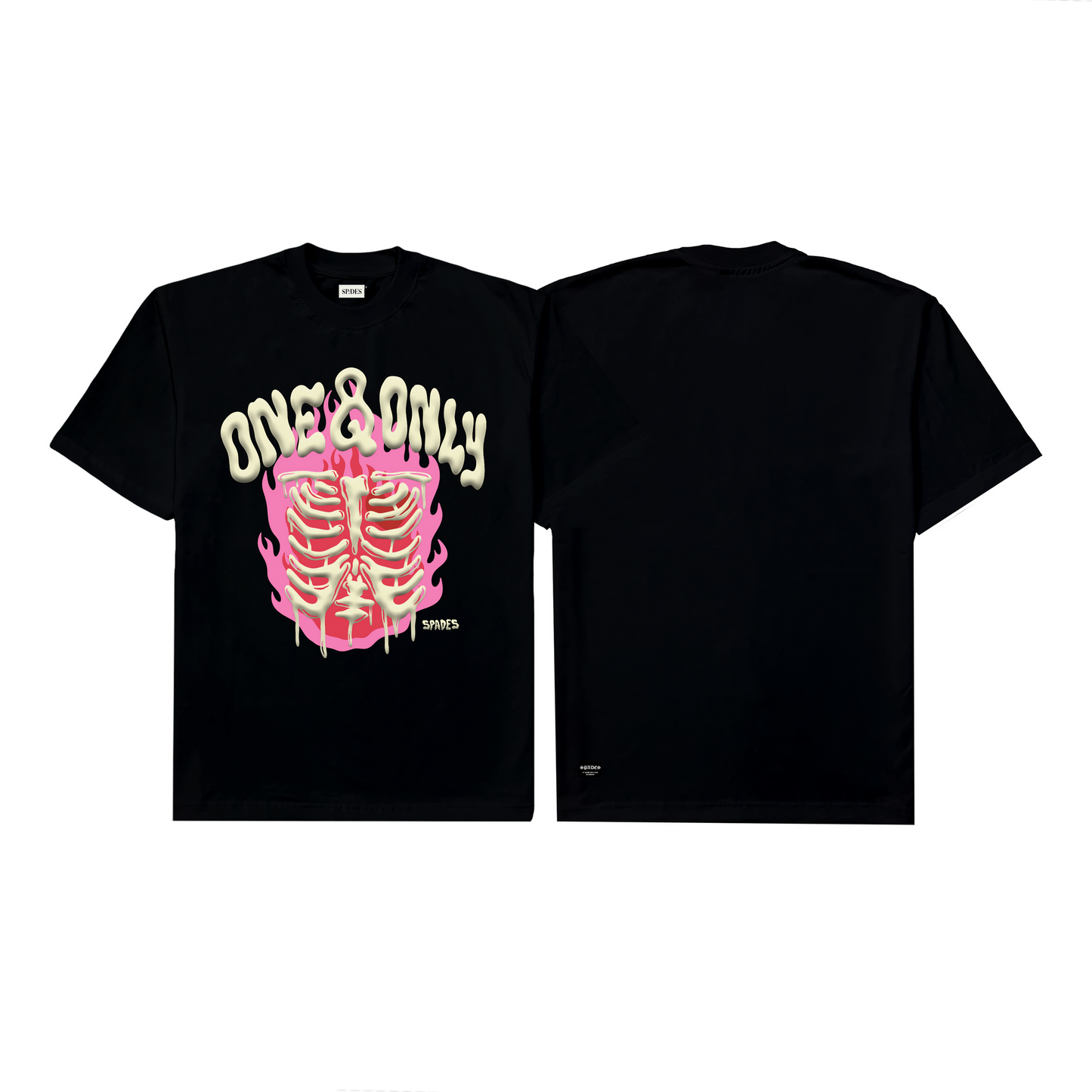 Spades One & Only Puff Black T-shirt SPADES