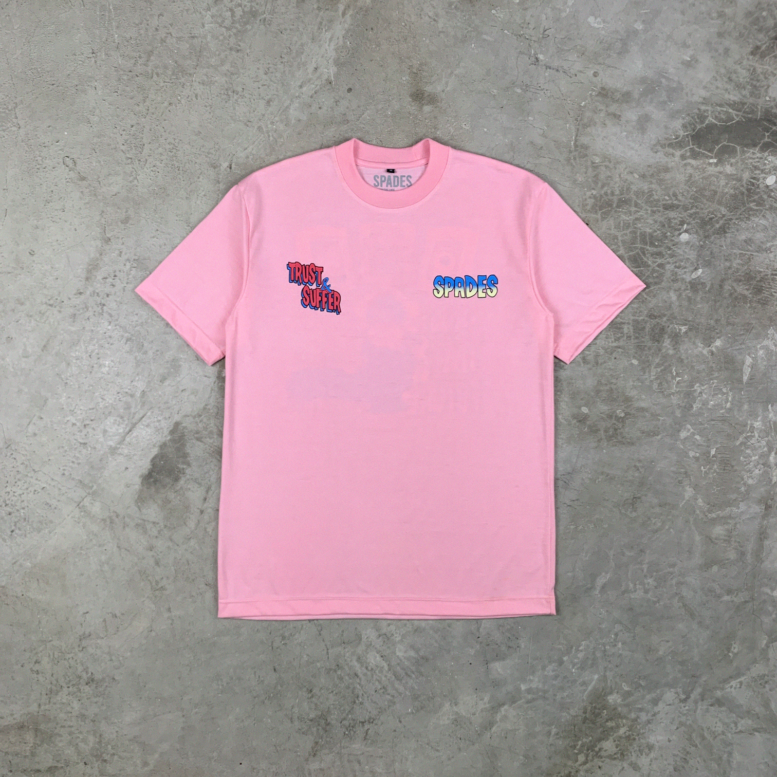 Spades Trust and Suffer Baby Pink SPADES