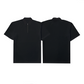 Corduroy  Quarter Zip Polo Shirt  Black SPADES