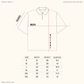 Spades Zip Polo Shirt in Corduroy Cream SPADES