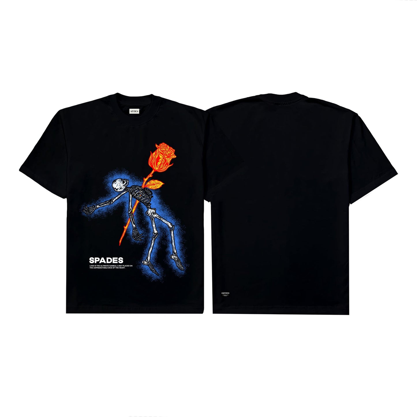 Spades Blossom of the Night Boxy Tee Black SPADES