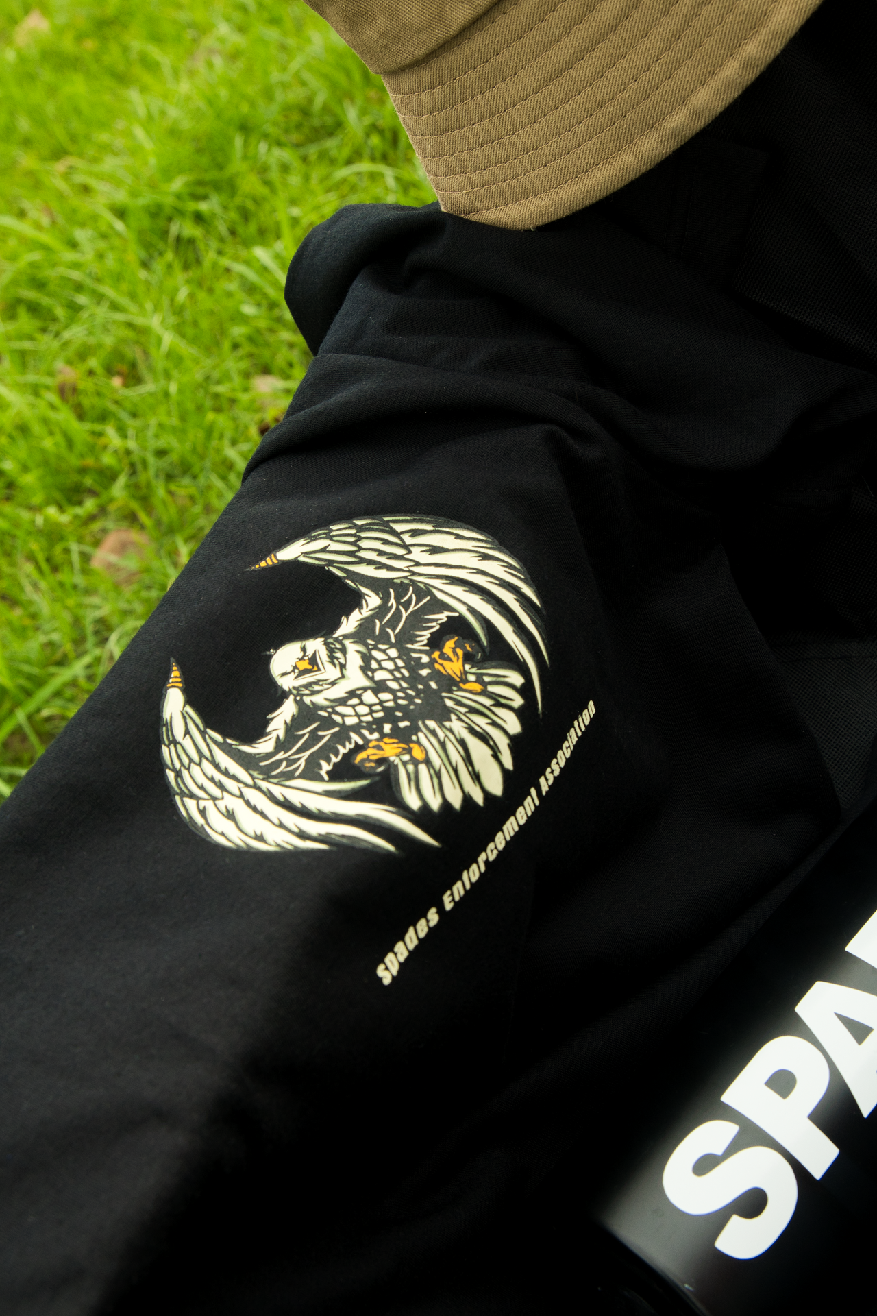 Spades Enforcement Association Black T-shirt SPADES