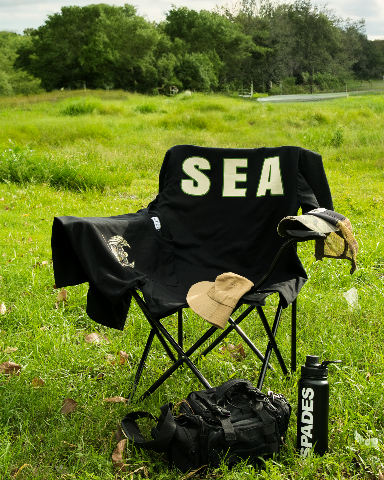 Spades Enforcement Association Black T-shirt SPADES
