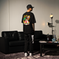 Spades City Night Casino Black T-shirt SPADES