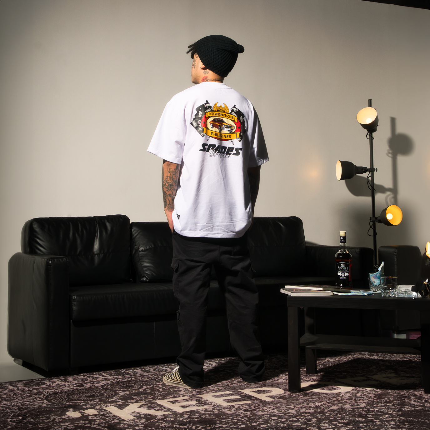 Forever Spades Club  White T-shirt SPADES
