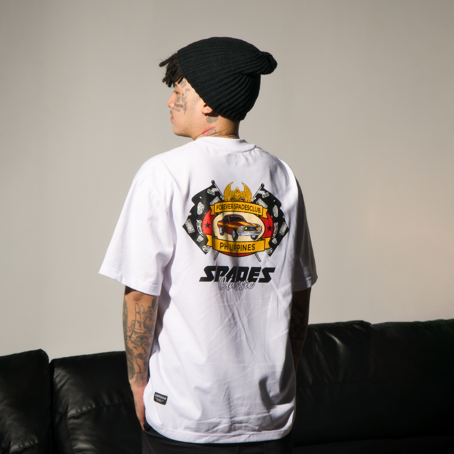 Forever Spades Club  White T-shirt SPADES