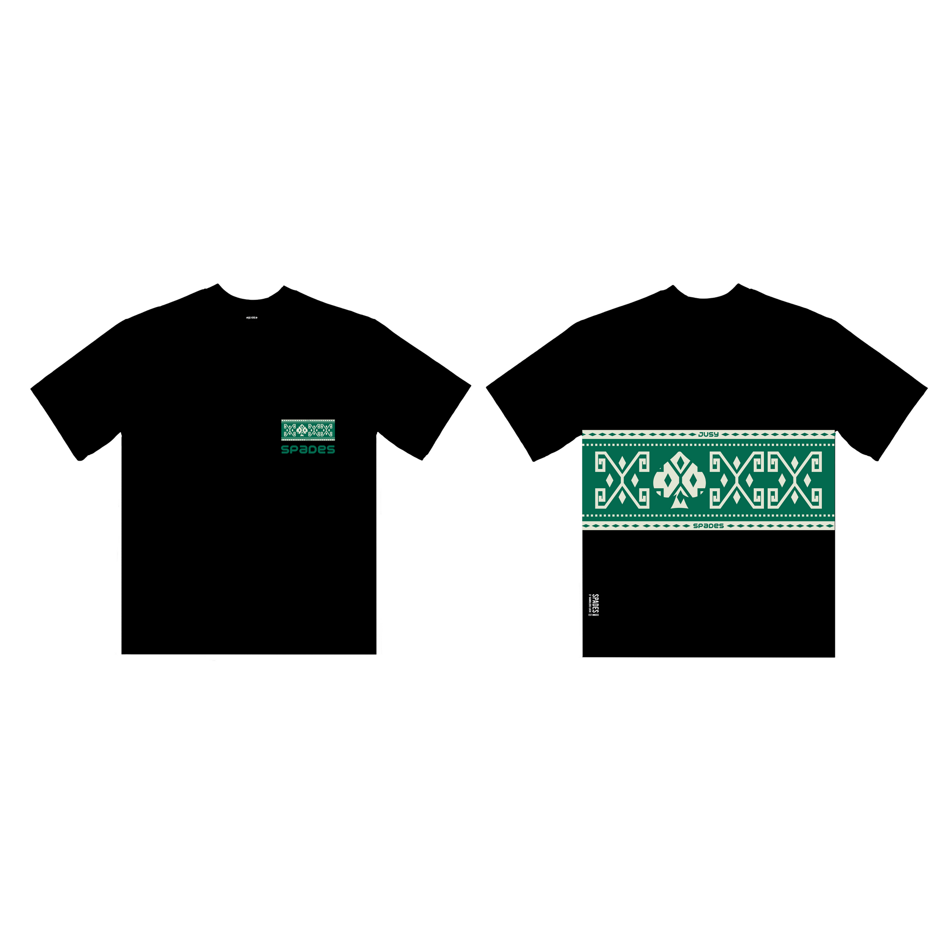 Spades Jusy Black in Box Tee SPADES