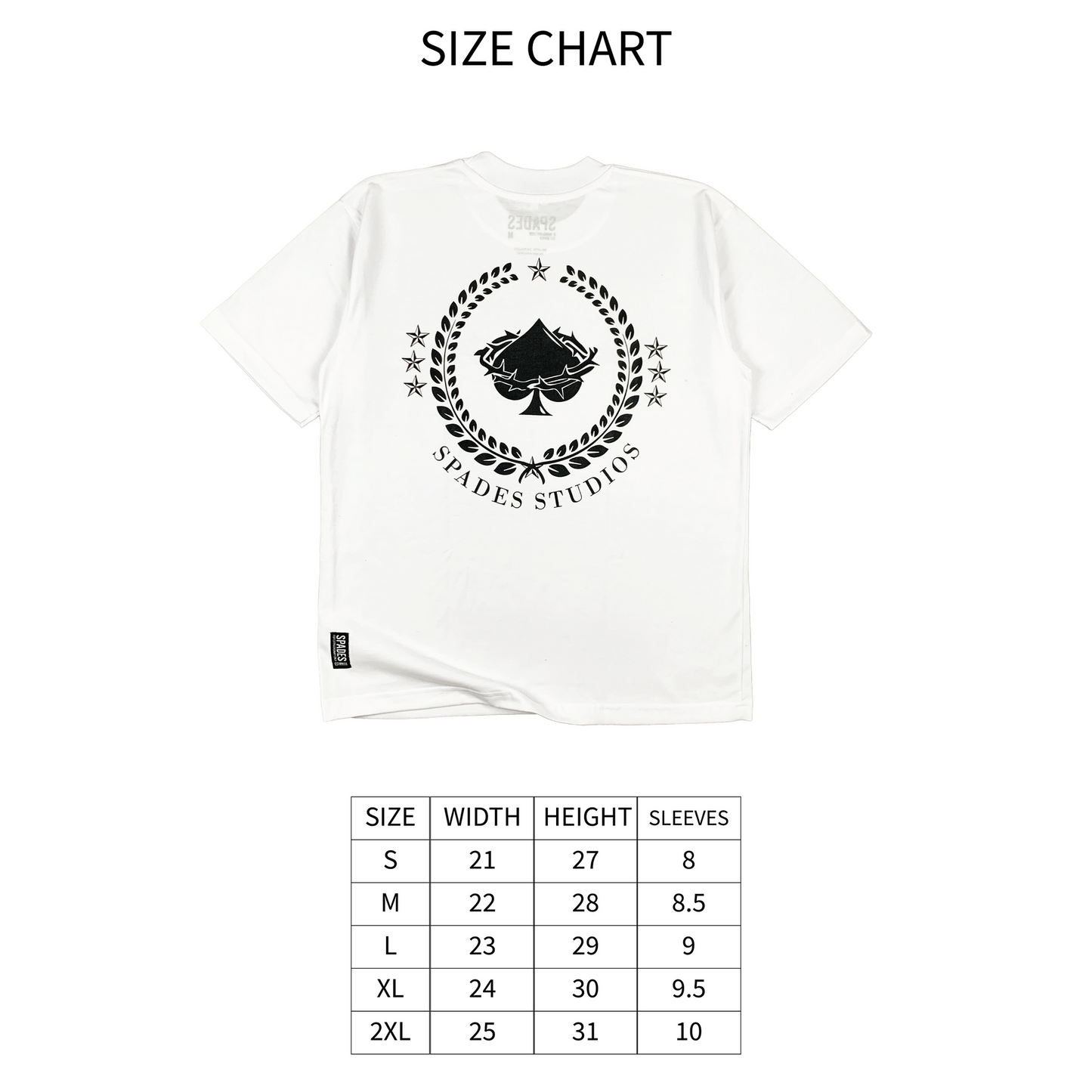 Spades Above All White SPADES