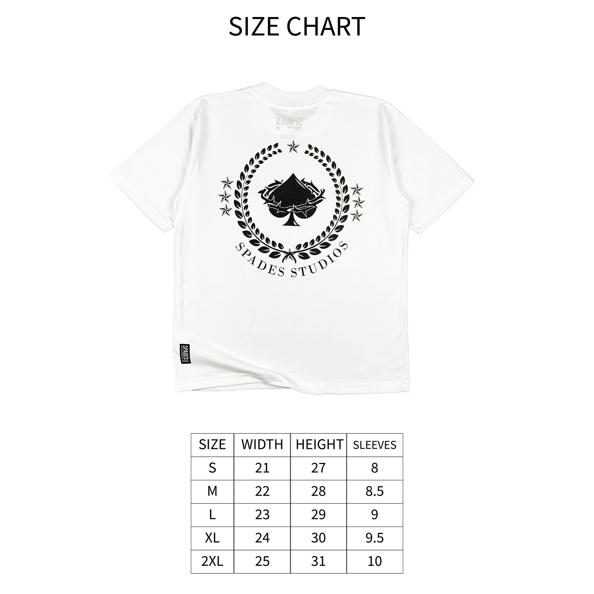 Spades Above All White SPADES