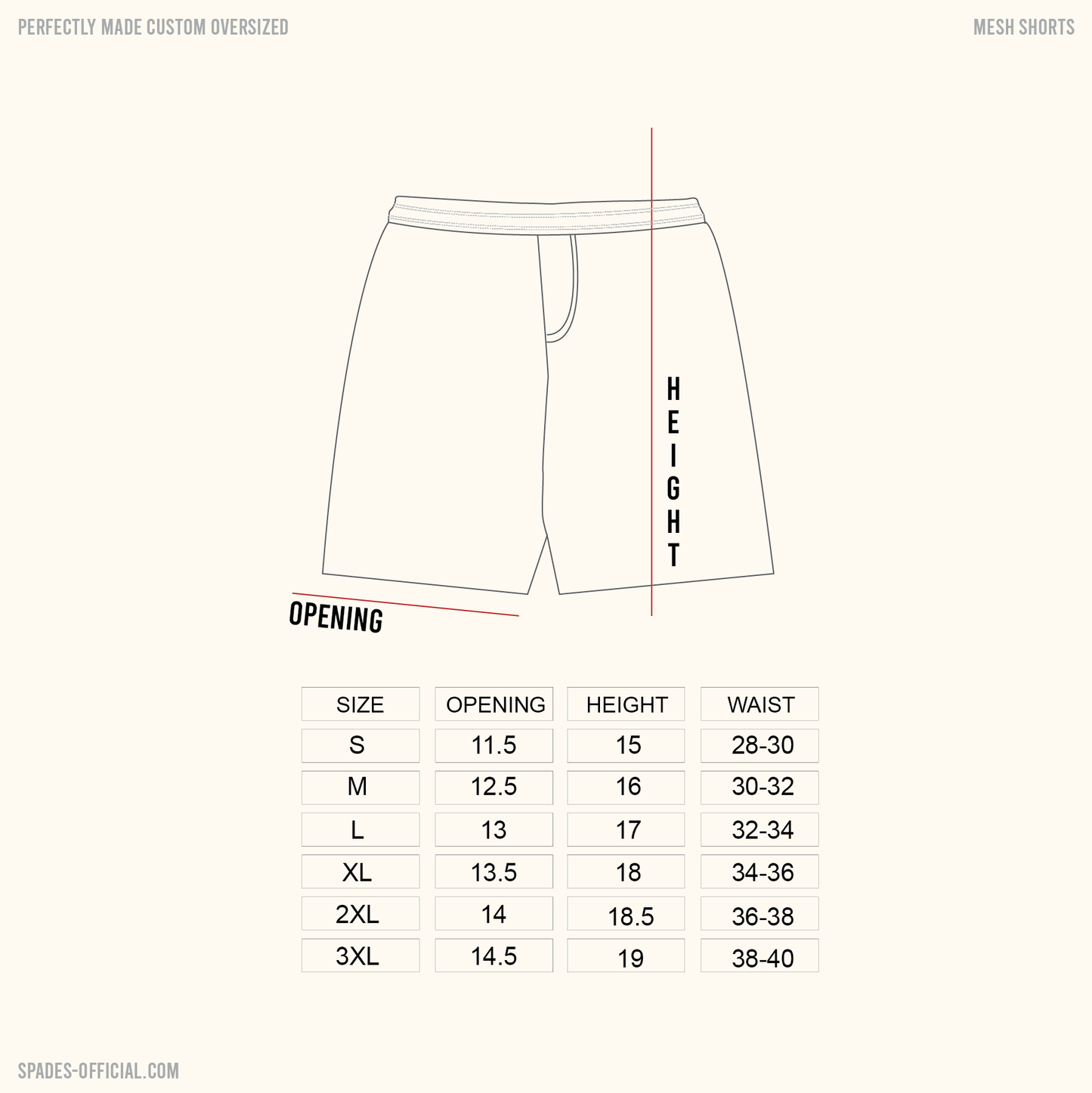 Spades Anchor Oath Mesh Shorts SPADES