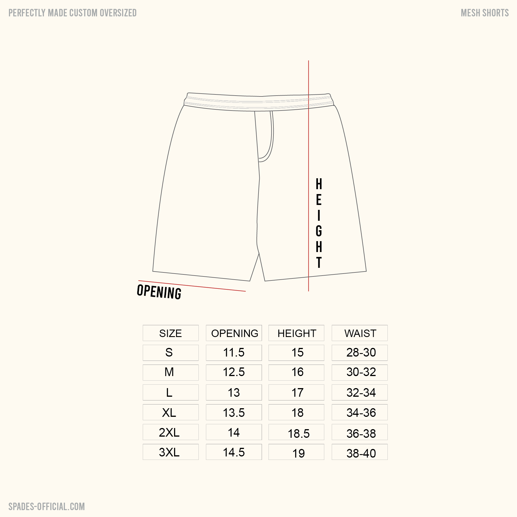 Spades Anchor Oath Mesh Shorts SPADES