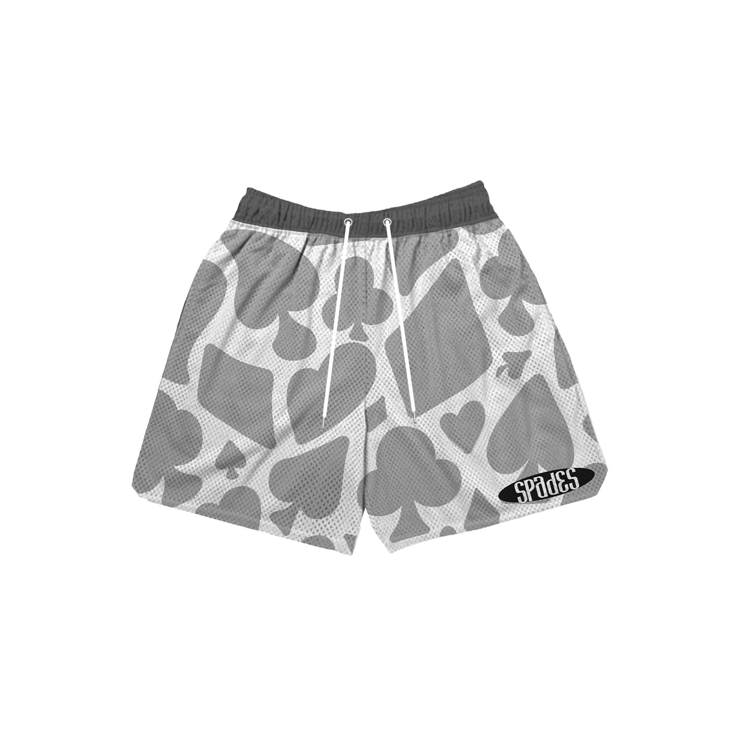 Spades  Gamble All Deck Semi Step Mesh Shorts Light SPADES