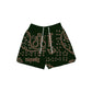 Spades  Bandana V2 Semi Step Mesh Shorts Green SPADES